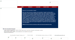 Desktop Screenshot of hosespecialty.net